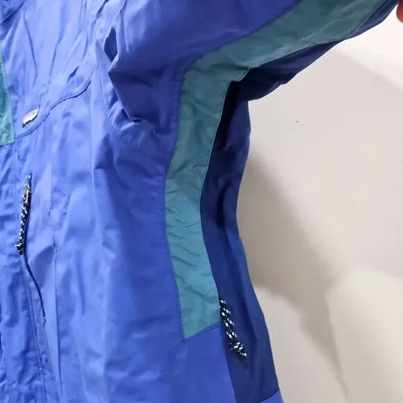 Vintage Patagonia Men's 3 Layer Triolet Goretex Alpine Jacket XXL Blue Gorpcore